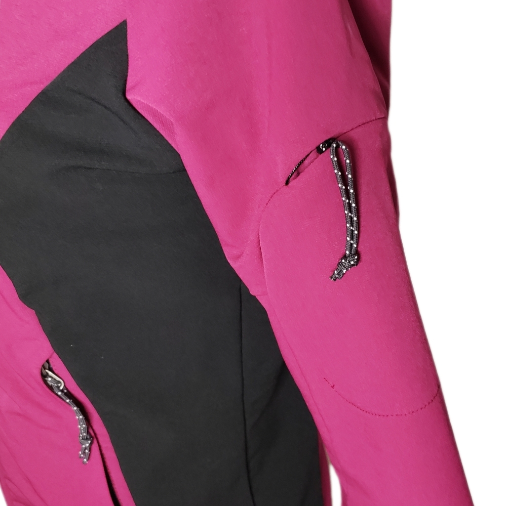Mountain Hardwear XS Fuchsia Waterproof Shell Zip Up Performance Jacket - Picture 8 of 15